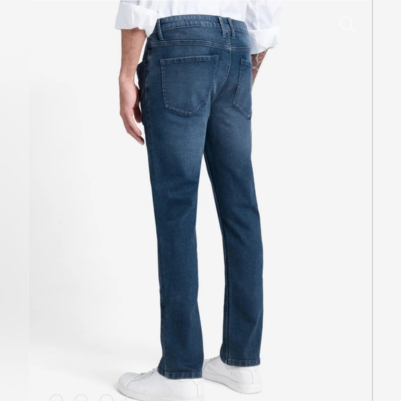 Kenneth Cole New York SLIM-FIT STRETCH DENIM JEANS Size 32×32 - Picture 3 of 15